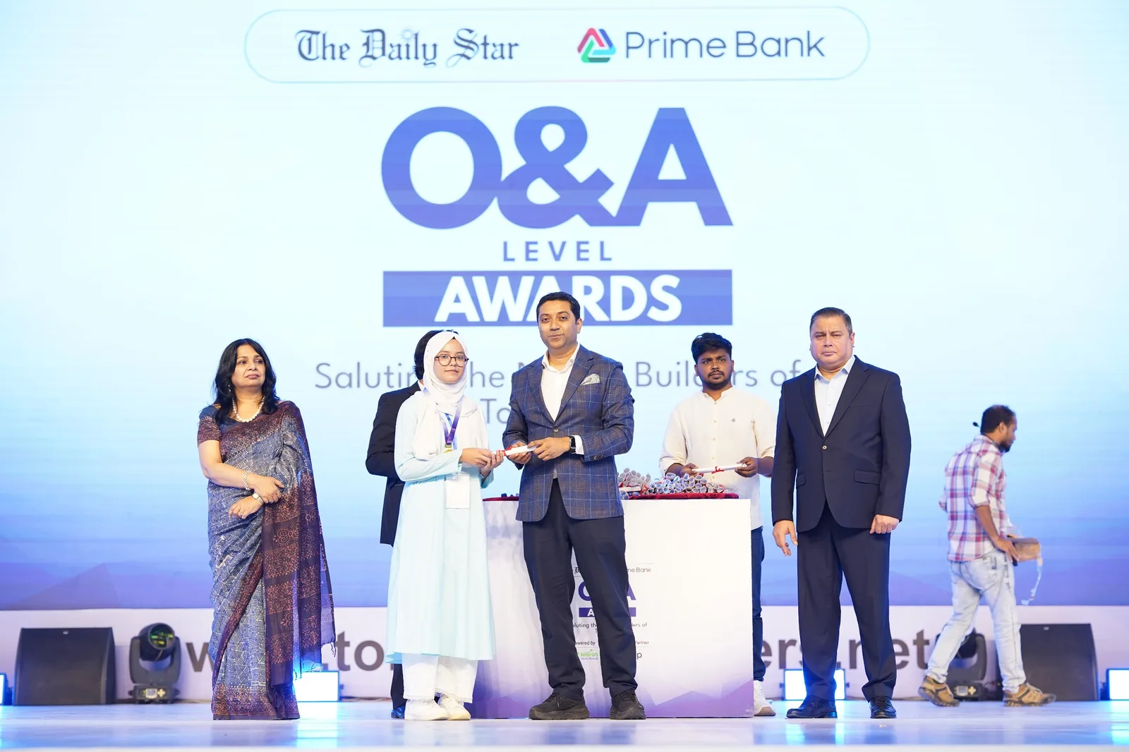 Premier School Dhaka student Taaniza Islam Lubana pictured in the school’s Daily Star Award update